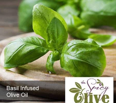 Basil Infused Olive Oil