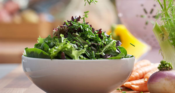 The Spicy Olive Cranberry Pear Gorgonzola Cheese Salad