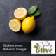 Sicilian Lemon Balsamic Vinegar