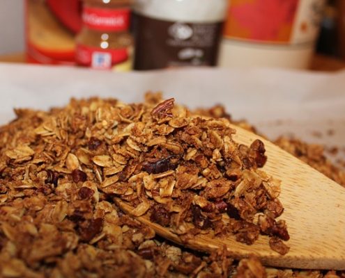 The Spicy Olive’s Oven Roasted Granola