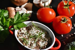 The Spicy Olive’s Mushroom Risotto