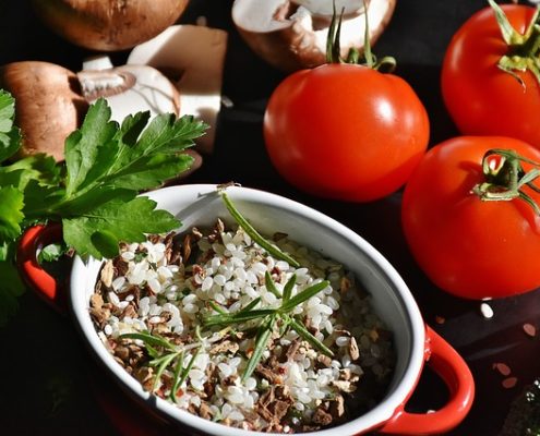 The Spicy Olive’s Mushroom Risotto