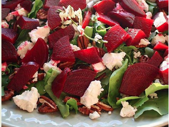 The Spicy Olive's Roasted Beet Salad