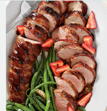 The Spicy Olive's Strawberry Pork Tenderloin