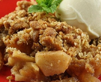 The Spicy Olive Apple Crisp