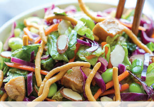 The Spicy Olive's Asian Chicken Salad