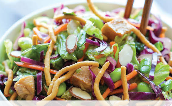 The Spicy Olive Asian Chicken Salad