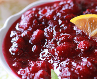 The Spicy Olive Cranberry Sauce
