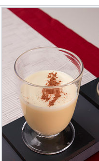 The Spicy Olive Egg Nog Shrub