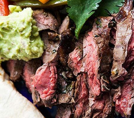 The Spicy Olive's Flank Steak for Fajitas