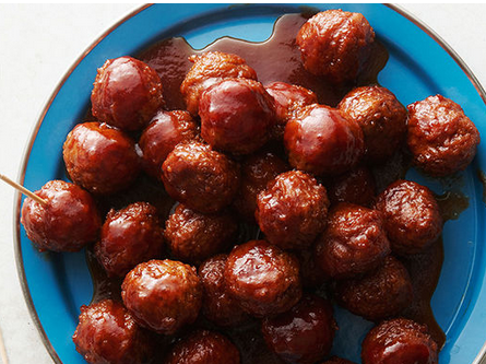 The Spicy Olive Fig Sweet and Sour Meatballs