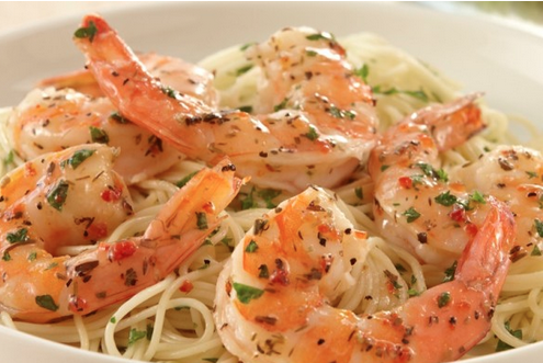 The Spicy Olive's Shrimp Scampi