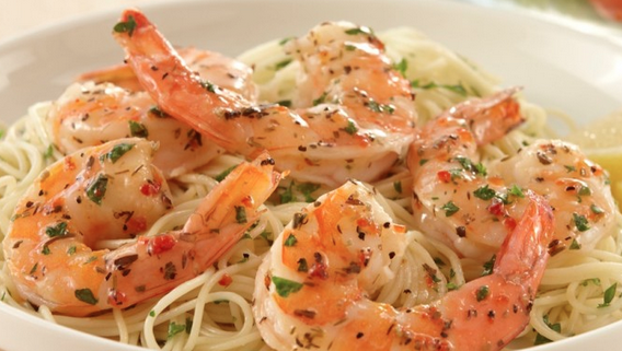 The Spicy Olive's Shrimp Scampi