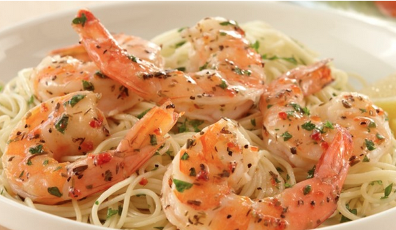 The Spicy Olive's Shrimp Scampi