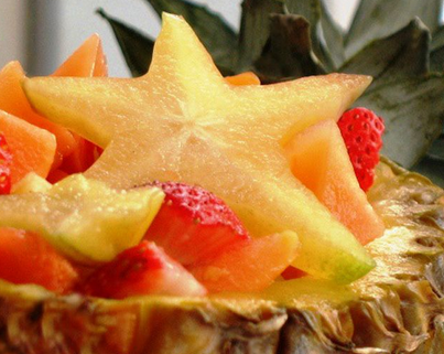 The Spicy Olive's Coconut Lime Fruit Salad