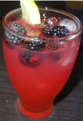 The Spicy Olive's Blackberry Ginger Lemonade