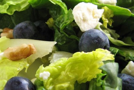 The Spicy Olive Blueberry Fields Salad
