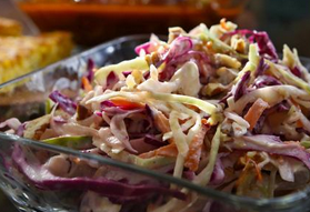 The Spicy Olive Apple Slaw