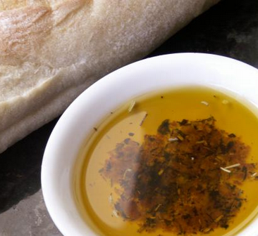 The Spicy Olive Bread Dipping Oil
