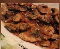 The Spicy Olive Chicken Marsala