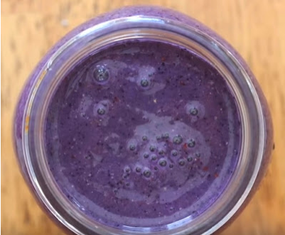 The Spicy Olive's Blueberry Smoothie