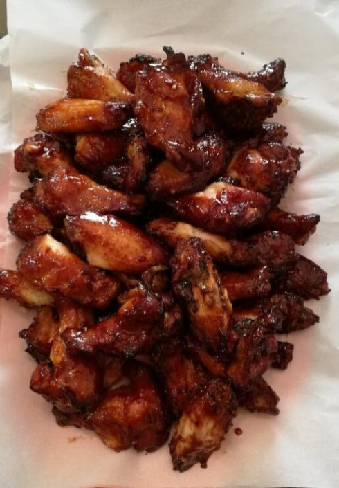 Black Cherry Chicken Wings