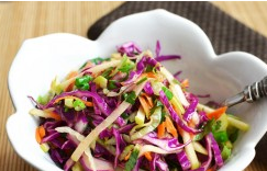 The Spicy Olive's Apple Balsamic Slaw