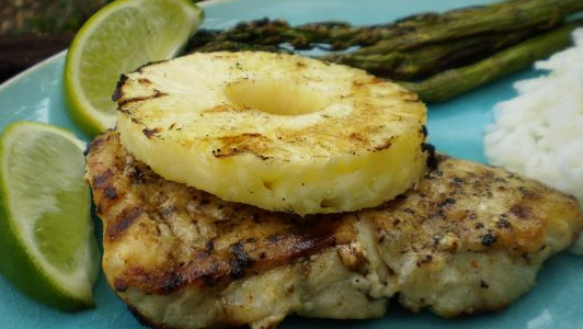 Pineapple Coconut Mahi-Mahi