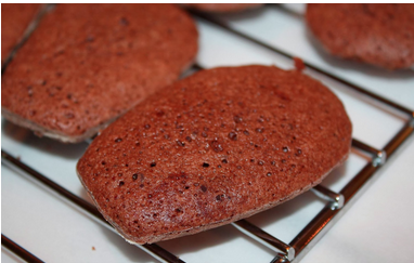 Dark Chocolate Blood Orange Olive Oil Madeleines