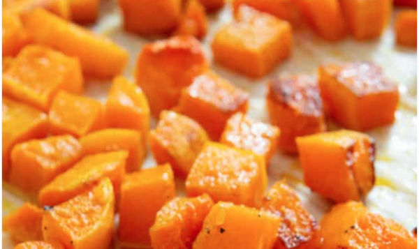 The Spicy Olive's Roasted Butternut Squash