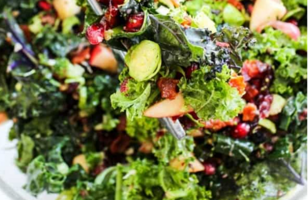 The Spicy Olive's Winter Kale Salad