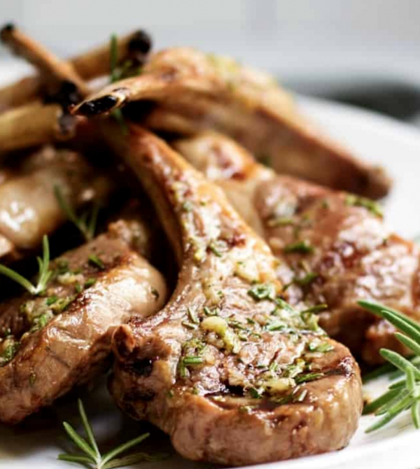 The Spicy Olive's Grilled Lamb Chops