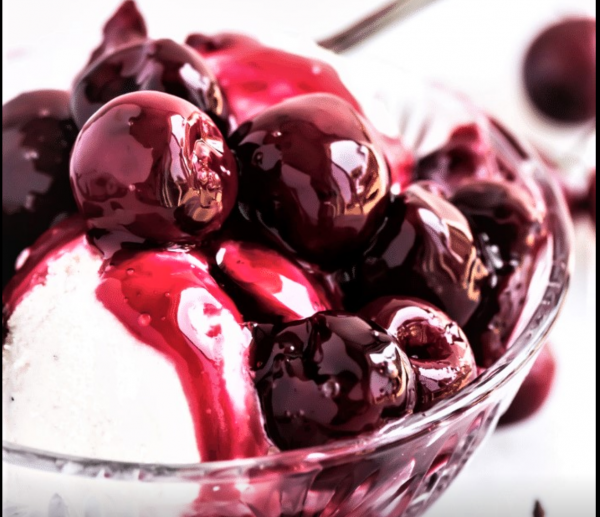 The Spicy Olive's Balsamic and Cherry Sundae