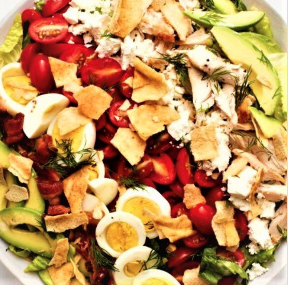 The Spicy Olive's Greek Cobb Salad The Spicy Olive
