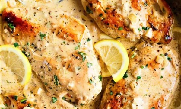 The Spicy Olive's Lemon Chicken