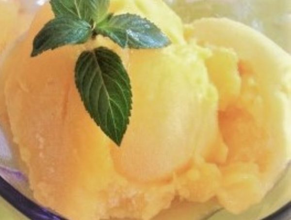 The Spicy Olive's Mango Frozen Yogurt