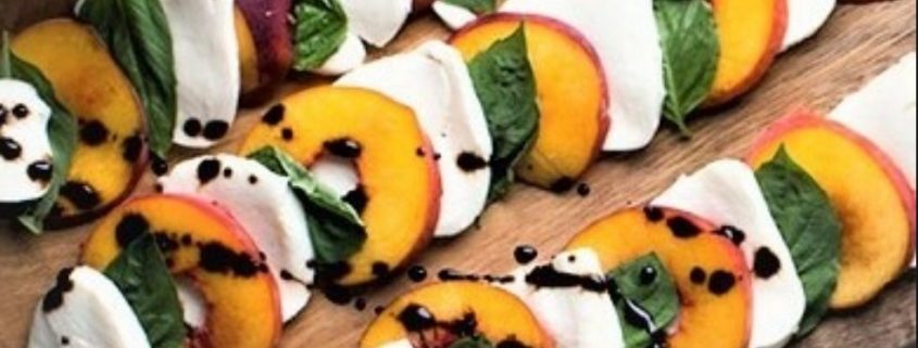 Peach Caprese Salad