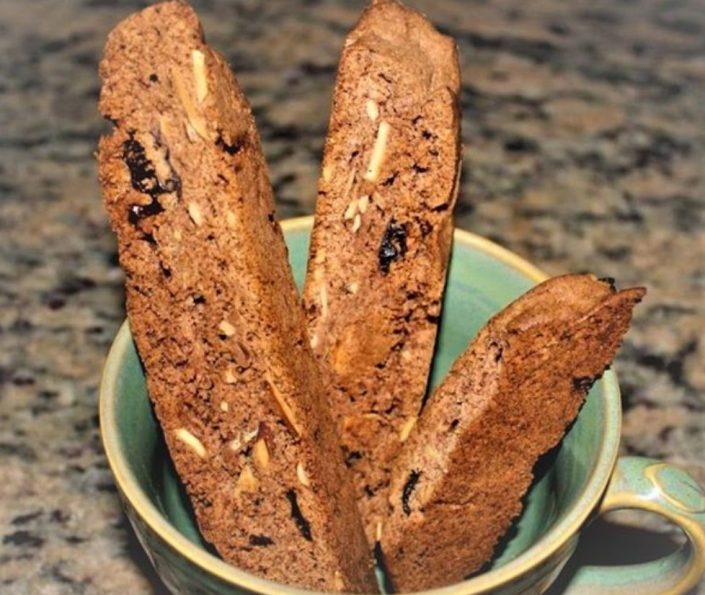 The Spicy Olive's Lemon Cherry Biscotti