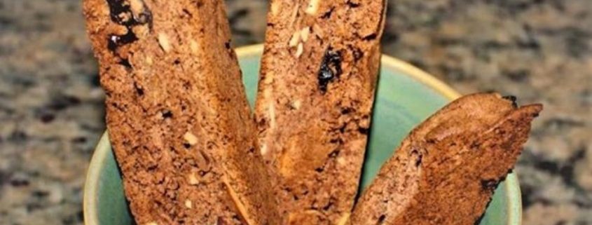 The Spicy Olive's Lemon Cherry Biscotti