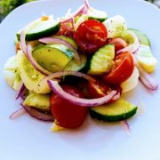 The SPicy Olive's Cucumber Salad