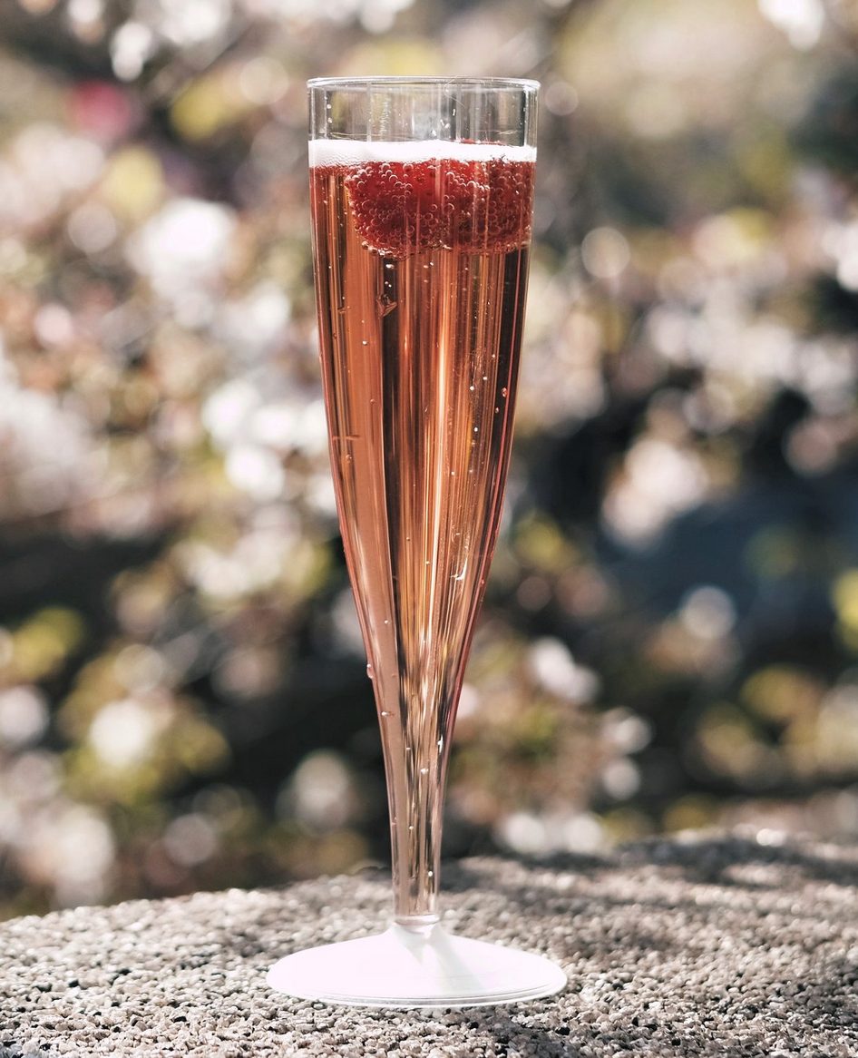 Elderflower Champagne Cocktail