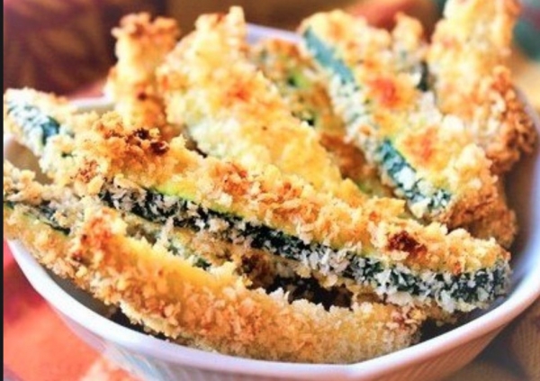 The Spicy Olive's Parmesan Zucchini Fries