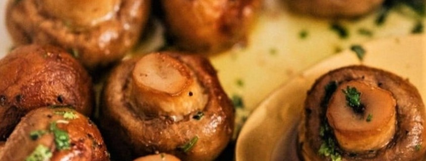 Garlic and Sage Mushrooms