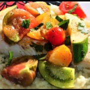 Spicy Olive Pan Seared Fish