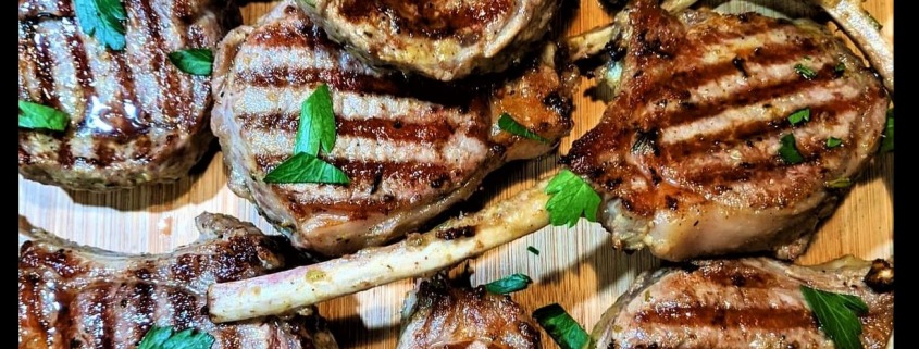 The Spicy Olive's Grilled Lamb Chops