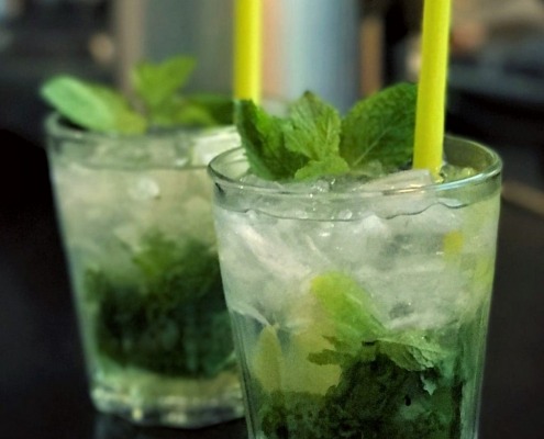 The Spicy Olive's Lemongrass Mint Mojito