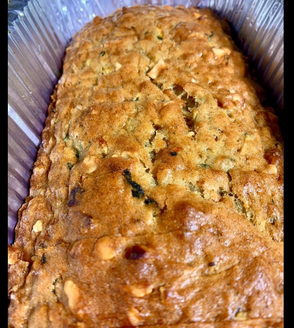 The Spicy Olive's Zucchini Macadamia Nut Bread