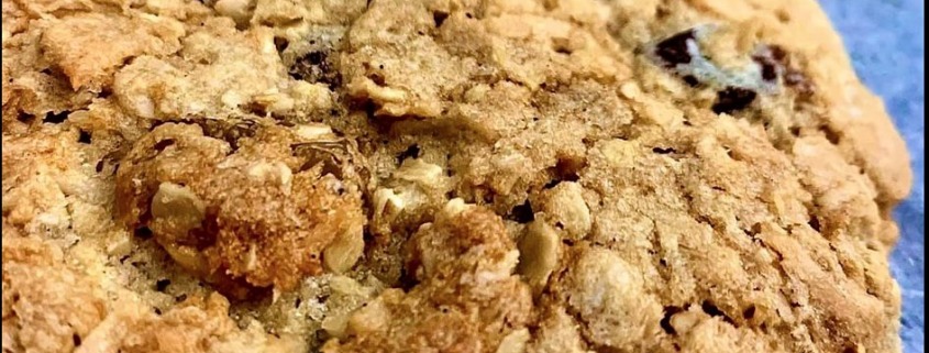 Blood Orange Oatmeal Cookies