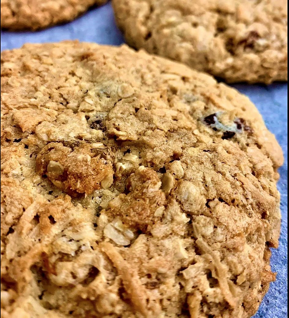Blood Orange Oatmeal Cookies