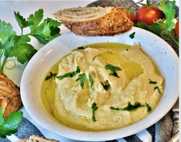 The Spicy Olive's Herbs de Provence Hummus